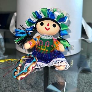Handmade Maria lele doll w/ handmade bracelet